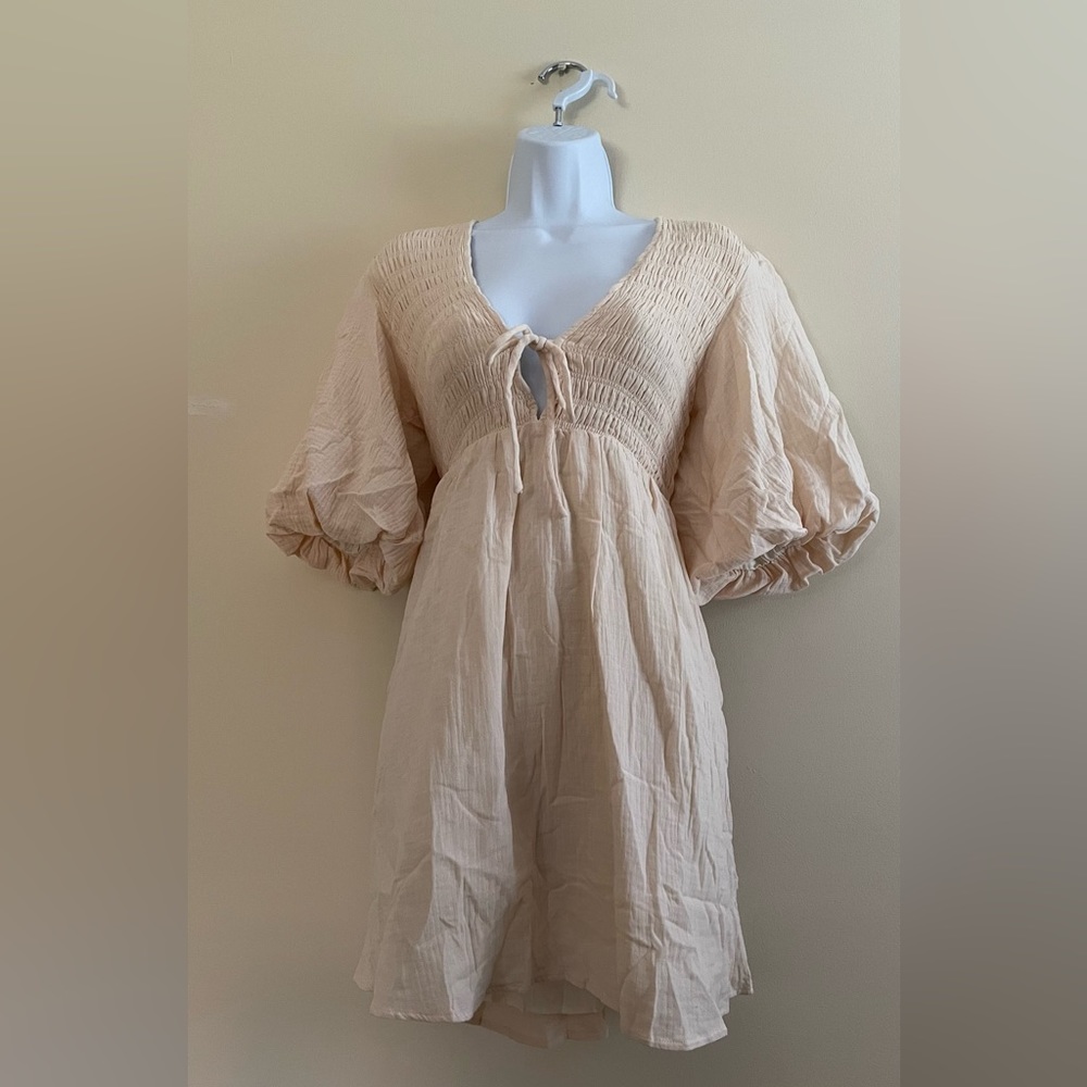 LEIA PUFF MINI DRESS